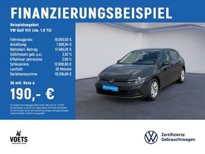 Volkswagen Golf VIII Lim.  1.0  TSI Life LED+NAVI+PDC