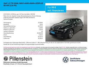 Volkswagen Golf 1.5 TSI GOAL NAVI+AHK+KAM+LEDPLUS