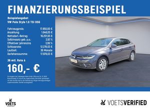 Volkswagen Polo Style 1.0 TSI DSG RearView+ACC+KLIMA+LED