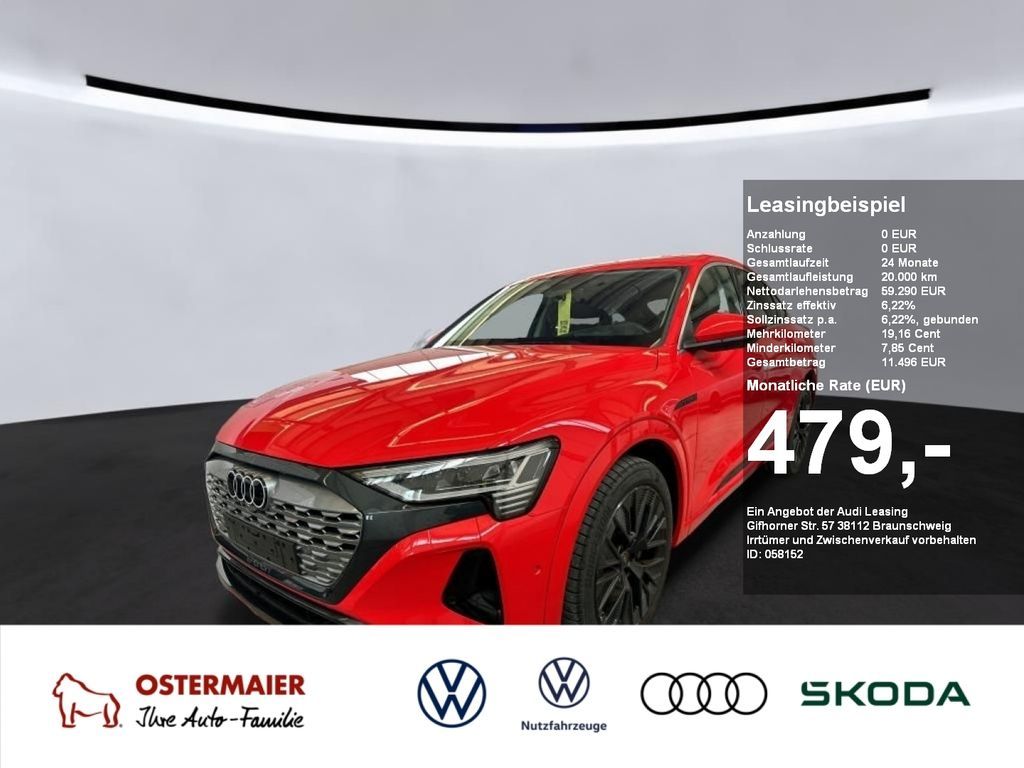 Audi Q8 e-tron SPORTBACK 55 406PS NP 121TSD EUR.AHK.P Leasing