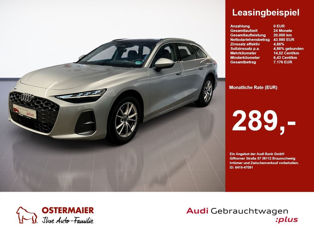 Audi A6 Avant TDI 204PS S-TRONIC PANO.B-DISPLAY.LED.V Leasing