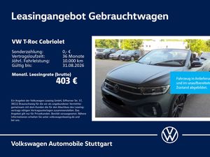 Volkswagen T-Roc Cabriolet Edition Grey 1.5 TSI DSG Kamera