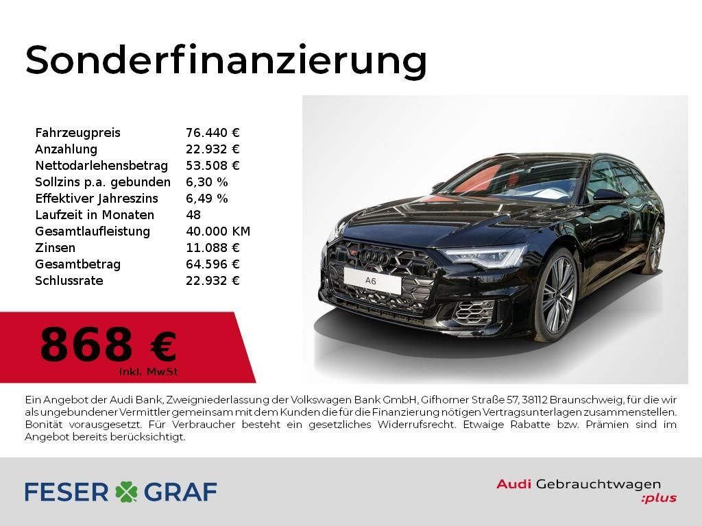 Audi S6 Avant TDI AHK,Matrix,B&O,Leder,Sportsitze+ Leasing