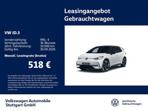 Volkswagen ID.3 GTX Navi Tempomat