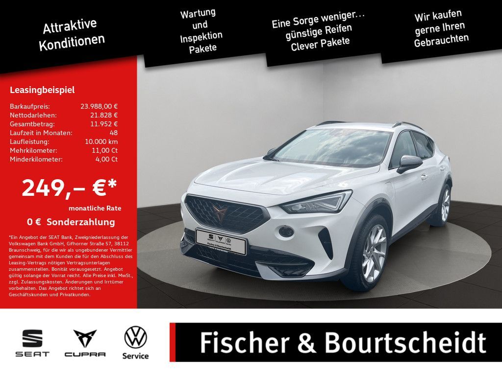 Cupra Formentor 1.4 TSI e-Hybrid KLIMA PDC SHZ ACC LED Leasing