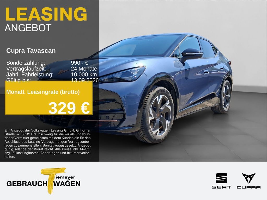 Cupra Tavascan ENDURANCE HEAD-UP SOUNDPAKET eSITZE 360 Leasing