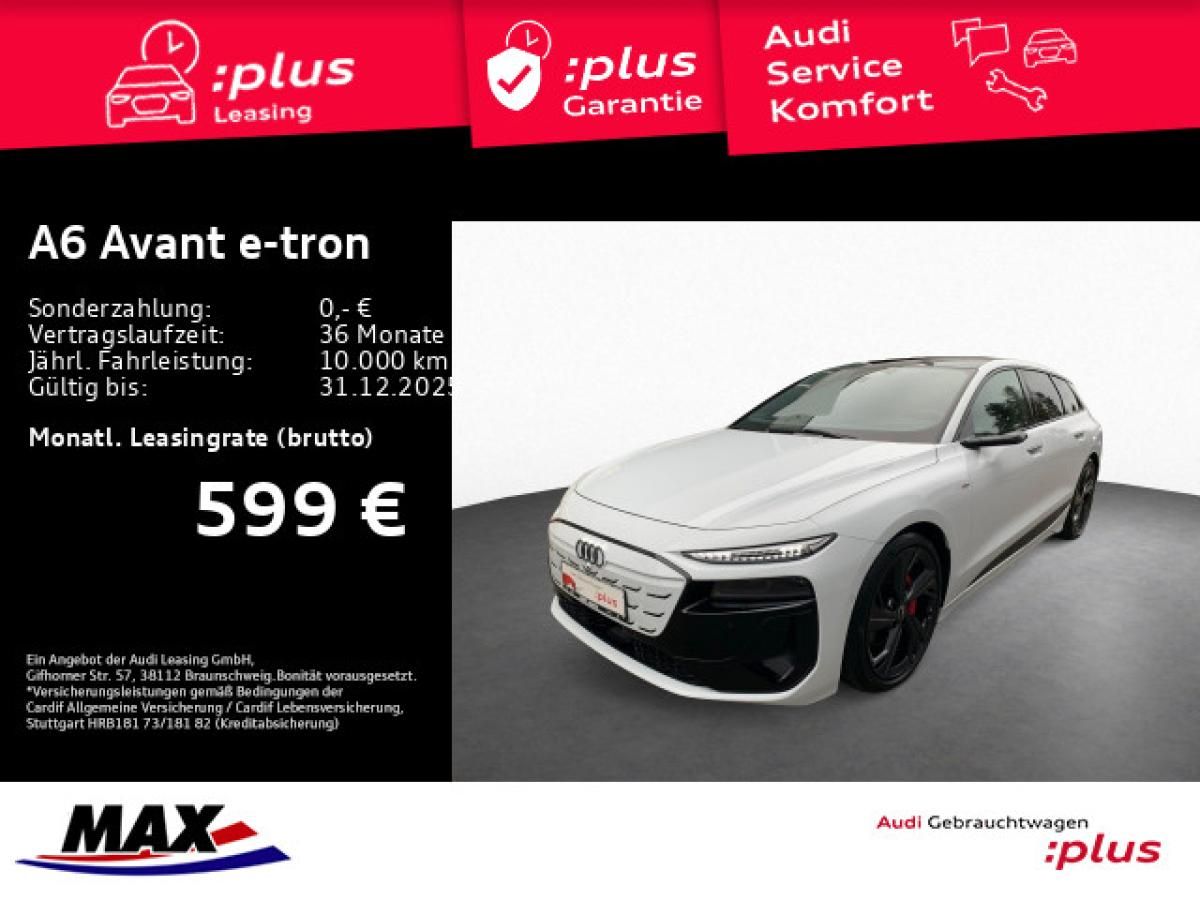 Audi A6 e-tron A6 Avant e-tron S LINE MATRIX+AHK+PANO+AR HUD+WP Leasing