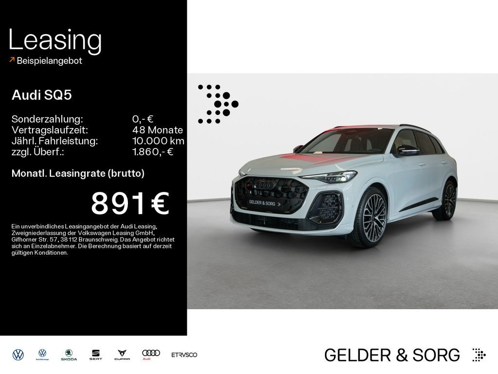 Audi SQ5 SUV TFSI *MMIexperince*TechPro*AHK*Pano*Air* Leasing