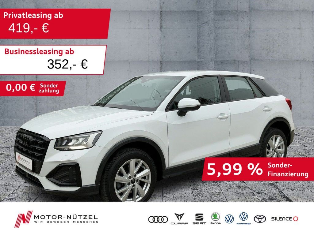 Audi Q2 35 TDI QU S-TR ADVANCED 5JG+LEDER+LED+NAVI+VC Leasing