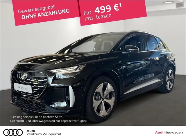 Audi Q4 e-tron SUV performance 210 kW