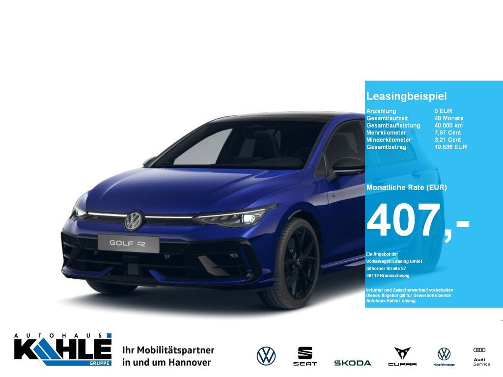 Volkswagen Golf R 2.0 TSI 4MOTION DSG 4Motion CarPlay Pano Leasing