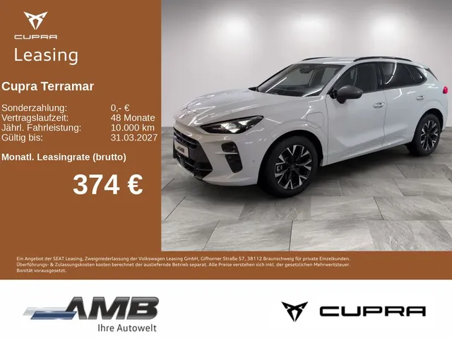 Cupra Terramar 1.5 e-HYBRID Matrix/HuD/Edge/10.30Garan