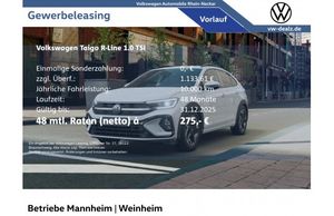 VW Taigo R-Line 1.0 TSI DSG NAVI AHK LED Allwetter - Leasing