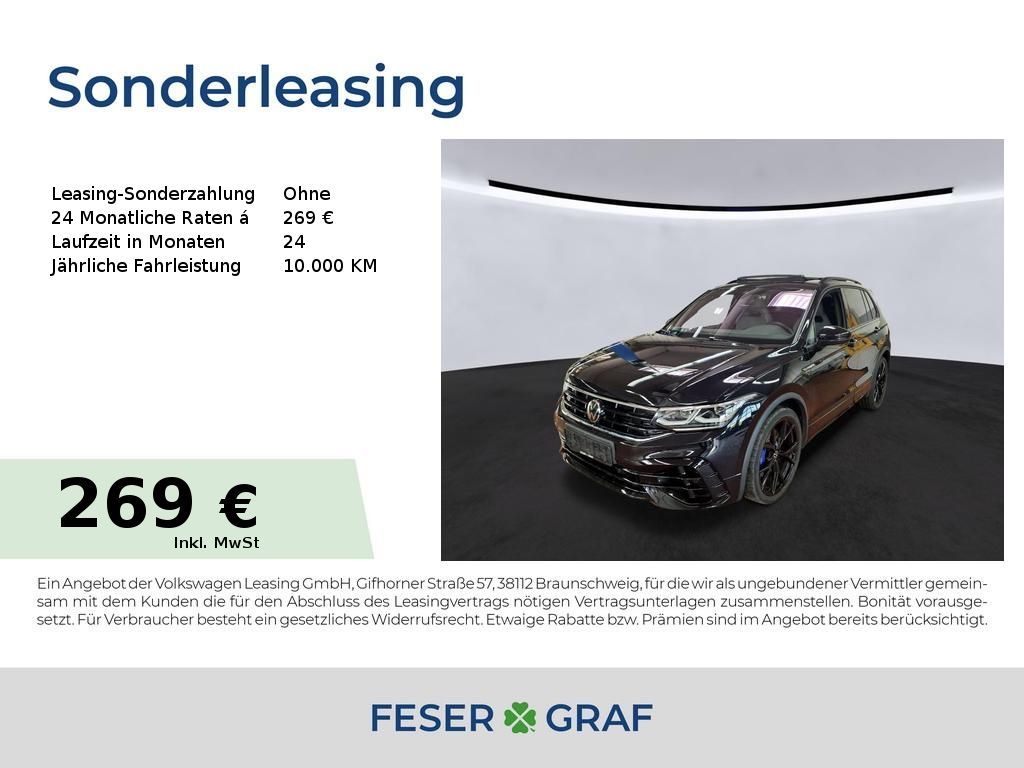 Volkswagen Tiguan R 2.0 TSI Black Akra Nav Matrix Pano 360° Leasing