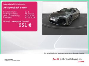 Audi A6 Sportback e-tron AHK Pano LED LM 21" 360° B&O
