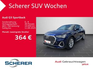 Audi Q3 Sportback S line 35 TDI S tro. LED NAVI RFK A Leasing