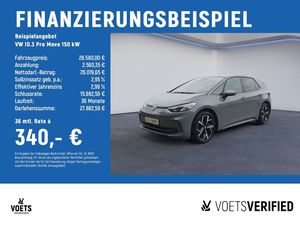 Volkswagen ID.3 Pro Move 150 kW RearView+ACC+SHZ+KLIMA+PDC
