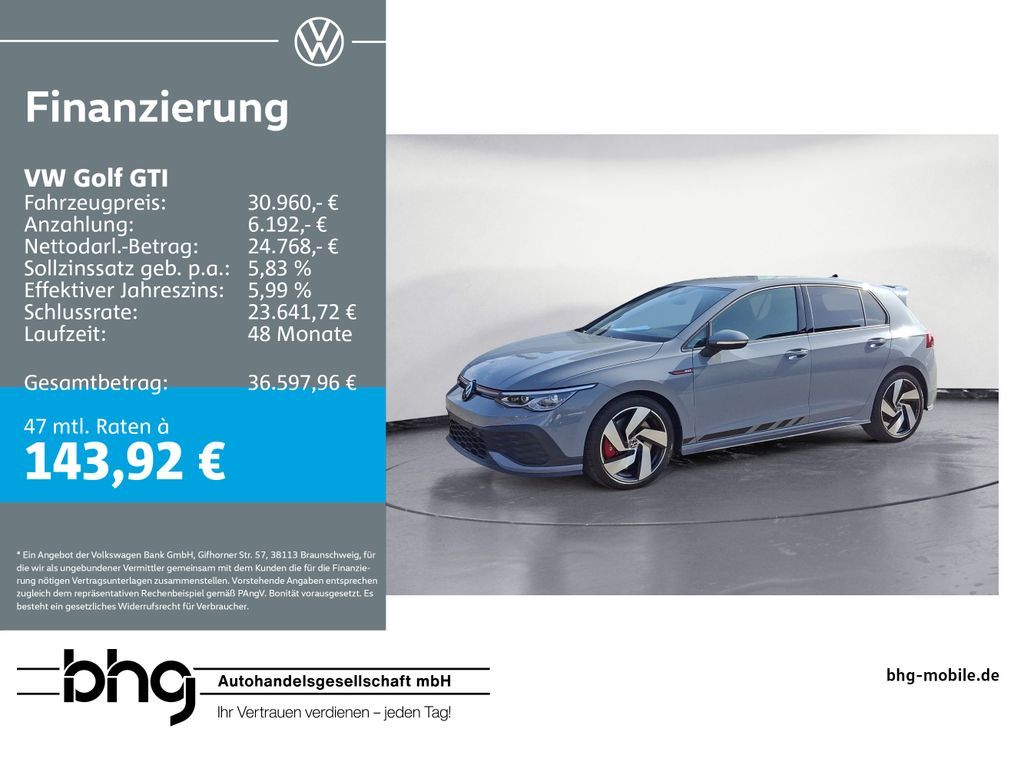 Volkswagen Golf GTI 2.0 TSI DSG GTI Clubsport Leasing