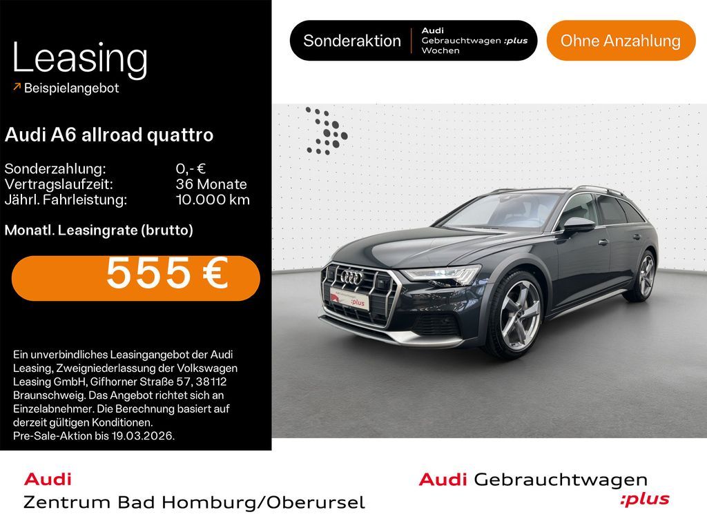 Audi A6 allroad 40 TDI quattro*Navi*Matrix*Alu*AHK*HU Leasing