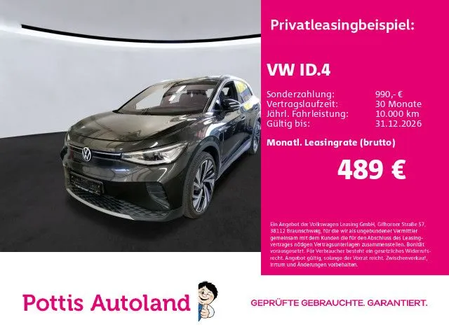 Volkswagen ID.4 PRO PERFORMANCE 1ST MAX PANO AHK NAVI KAMER