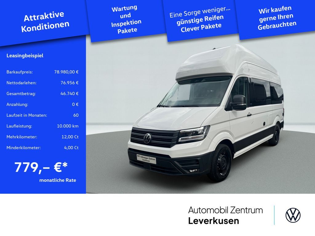 Volkswagen Crafter Grand California 600 NAVI LED VIRT KAM Leasing