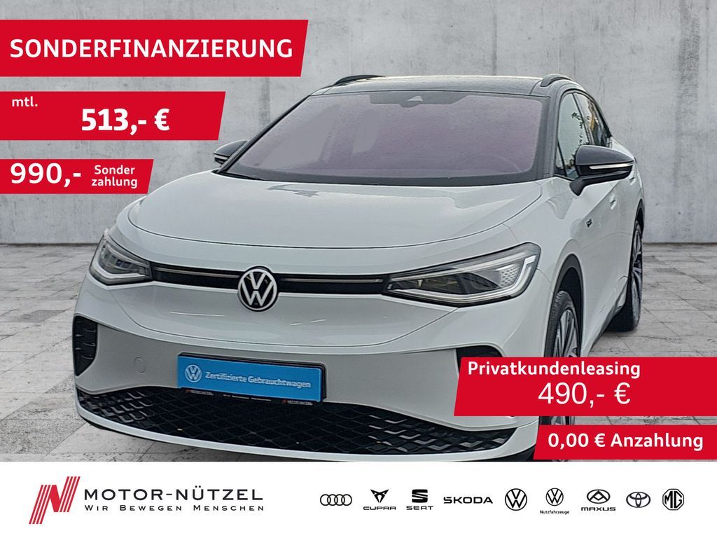 Volkswagen ID.4 GTX 220KW MATRIX+PANO+ACC+AHK+HuD+WäPu+360° Leasing