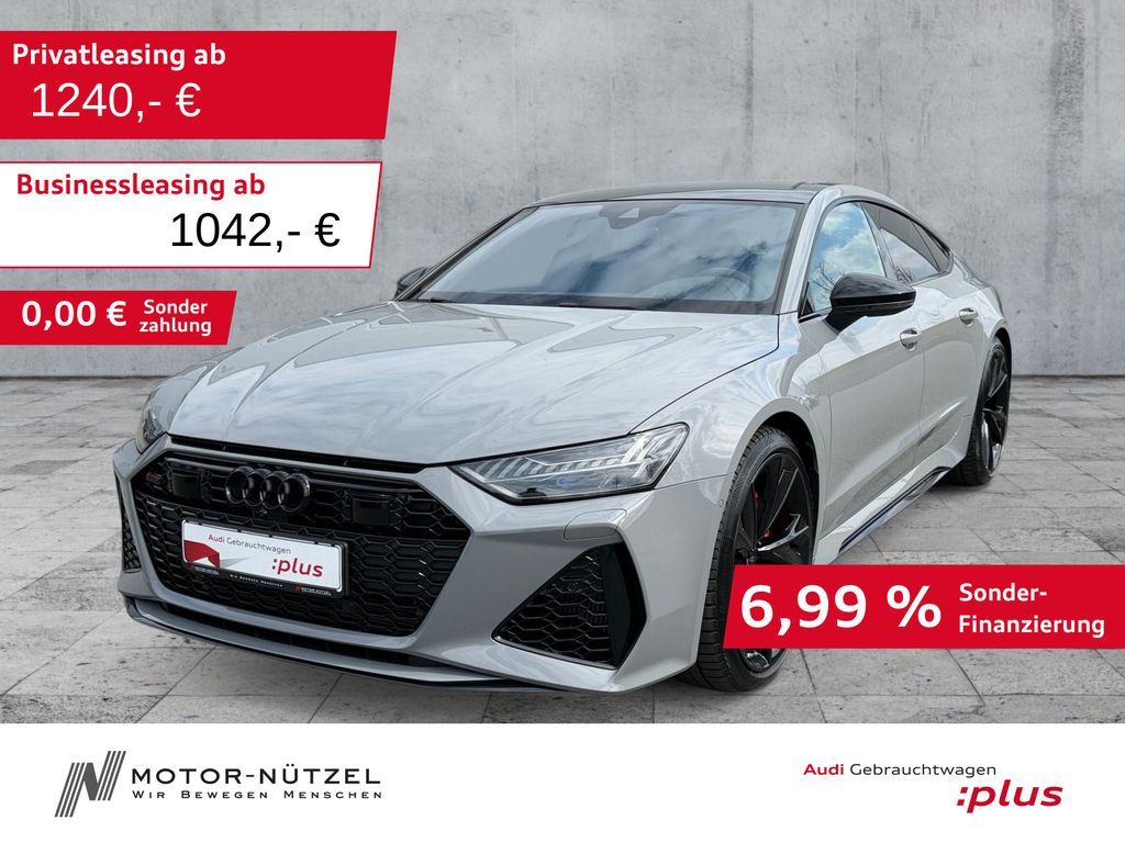 Audi RS 7 Sportback TFSI QU MATRIX+HuD+B&O+PANO+360° Leasing