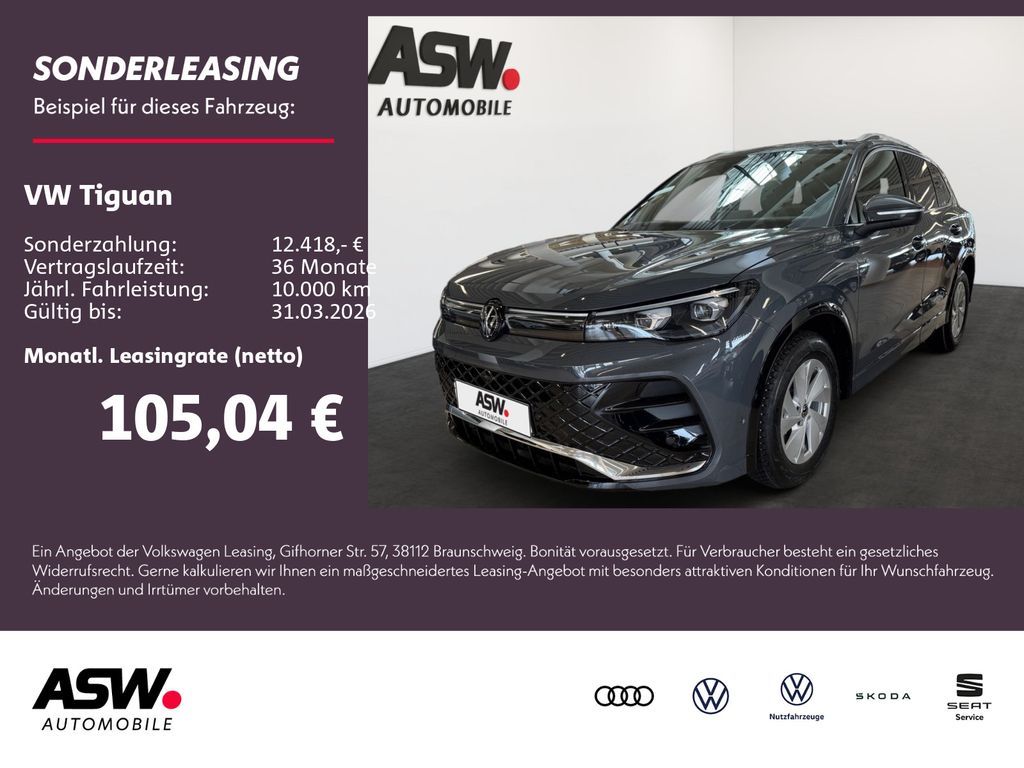 Volkswagen Tiguan R-Line 1.5 eTSI DSG LED ACC NAVI PDC v/h Leasing