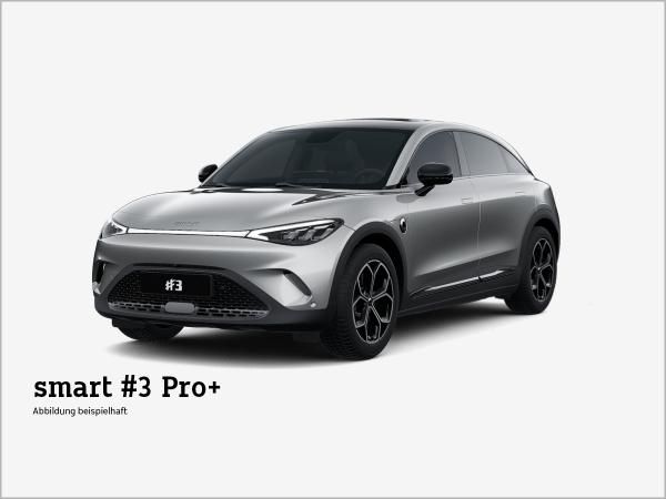 smart #3 Pro+ ❗️inkl. 6.000€ E-Prämie Anzahlung¹❗️ADAC-Aktion⚡(22kW AC/Pano/Navi/LED/360°/19Zoll) Leasing