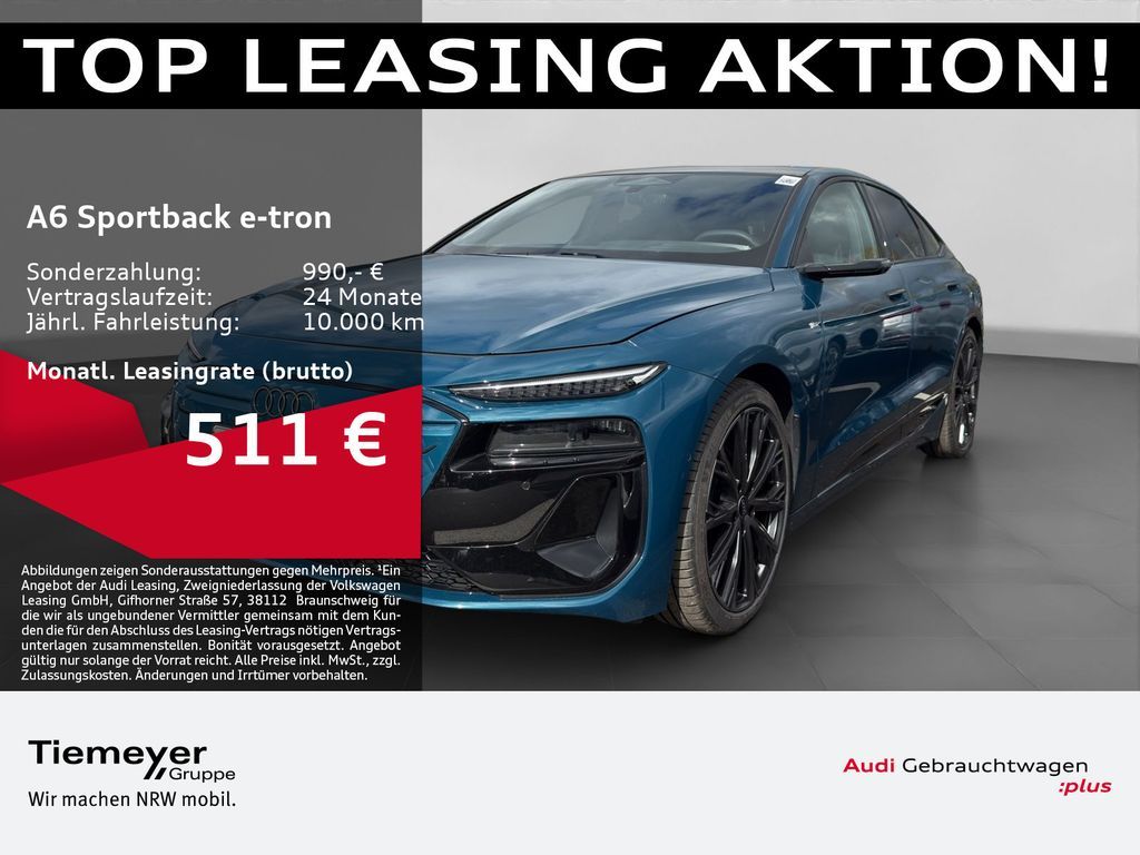 Audi A6 Sportback e-tron 2x S LINE EDT ONE S-SITZE+ P Leasing