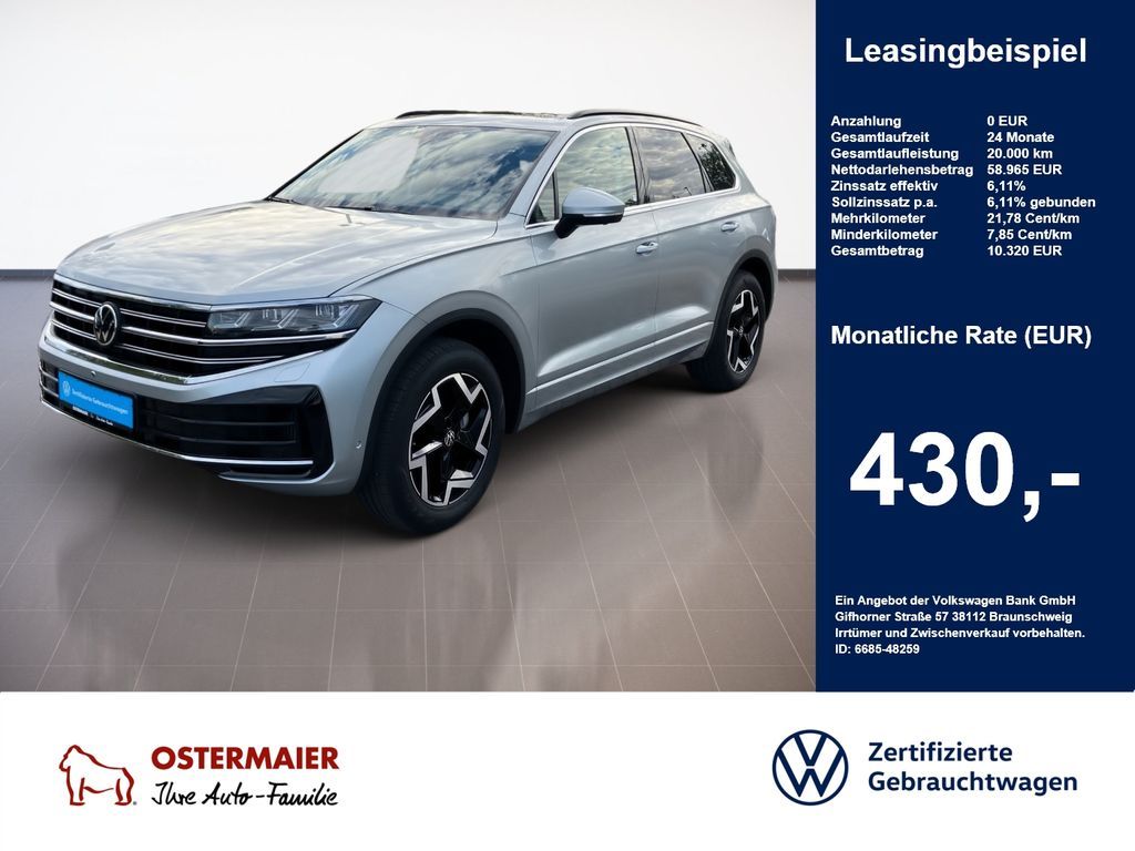 Volkswagen Touareg ELEGANCE 3.0TSI 340PS NP.107T ACC.5J-G.A Leasing
