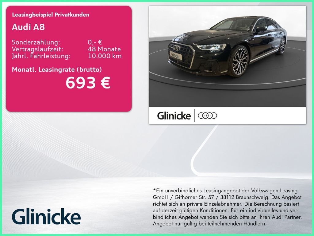 Audi A8 50 TDI qu. AHK Matrix LM 21