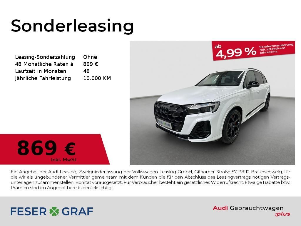 Audi Q7 SUV S line 55 TFSI e quattro Matrix Pano NaVI Leasing