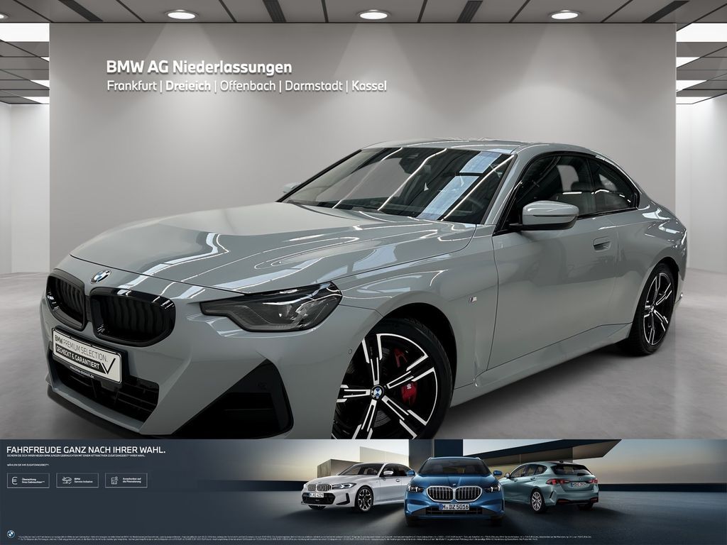 BMW 218i Coupé M Sport Navi Kamera LED Sitzheizung Leasing