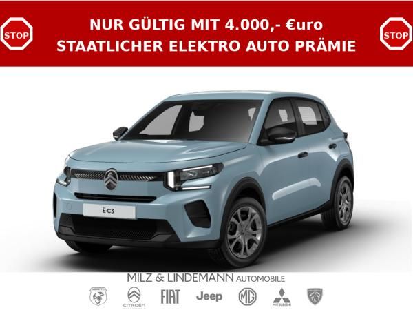 Citroën C3 E-C3 YOU URBAN RANGE ELEKTRO /  !! INKL. 4.000,- € Elektro-Prämie als Anzahlung - Privat !! / FRE Leasing