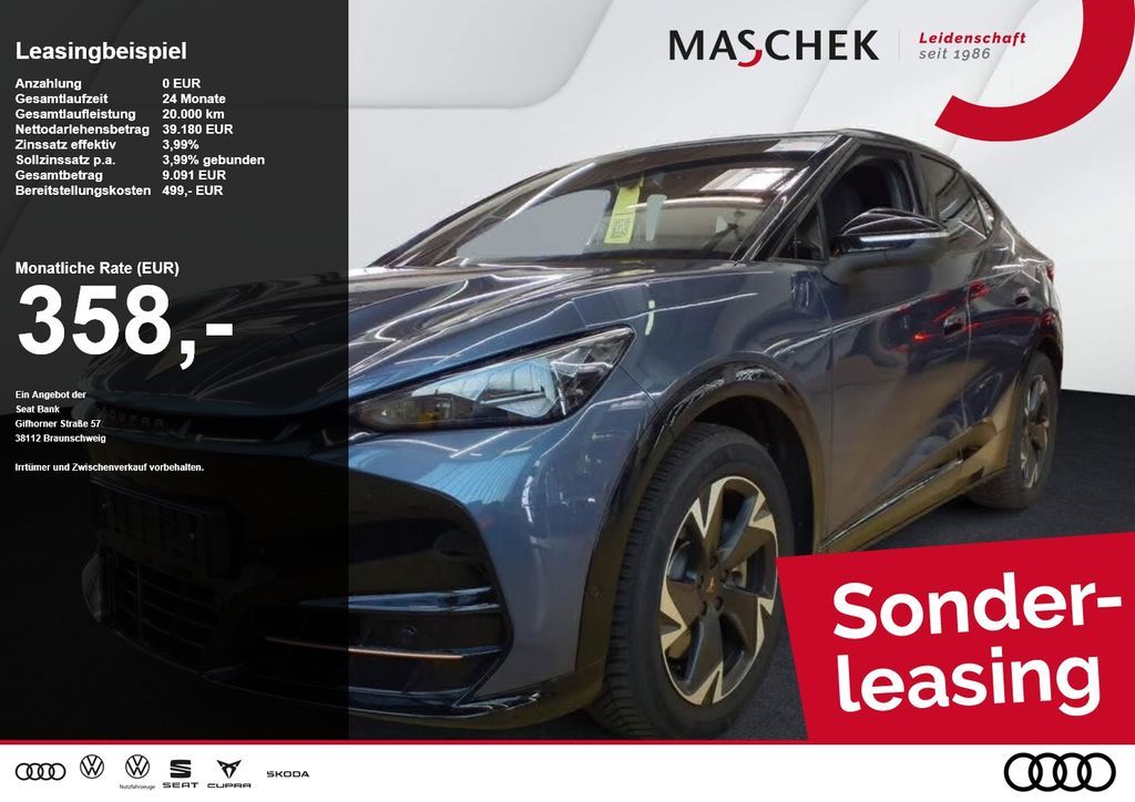 Cupra Tavascan Sonderleasing Navi RearView Wärmep. ACC Leasing