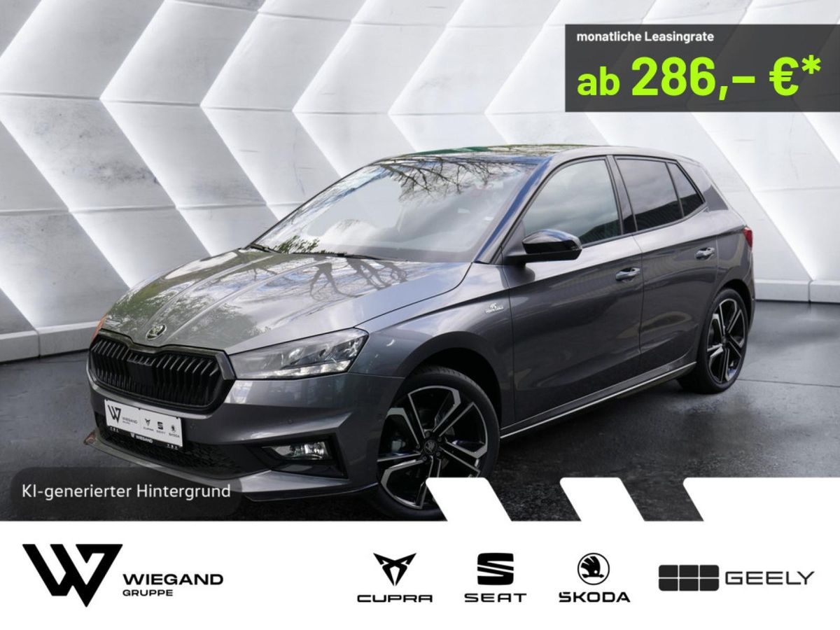 Skoda Fabia 1.5 TSI DSG Monte Carlo Navi ACC SHZ  LED *957* Leasing