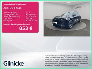 Audi Q6 e-tron perf. Matrix B&O Pano HuD Carplay 360°