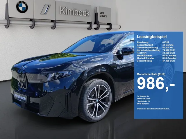 BMW iX3 40 M SPORT PRO PanoramicVision AHK ACC 360°