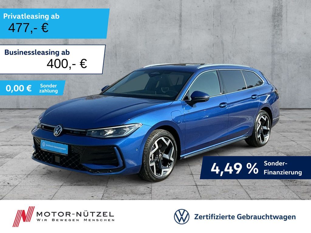 Volkswagen Passat Variant 1.5 eHYBRID R-LINE 5JG+IQ+AHK+HuD Leasing