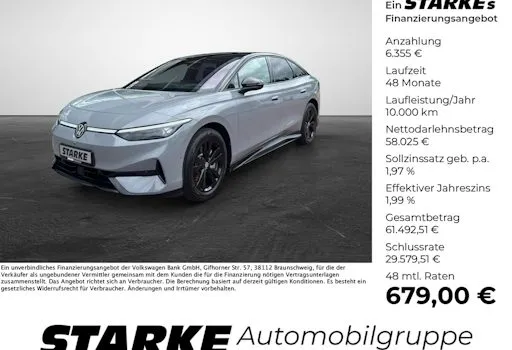 Volkswagen Id7 Pro 86 KWh 210 KW Pro S 5dr