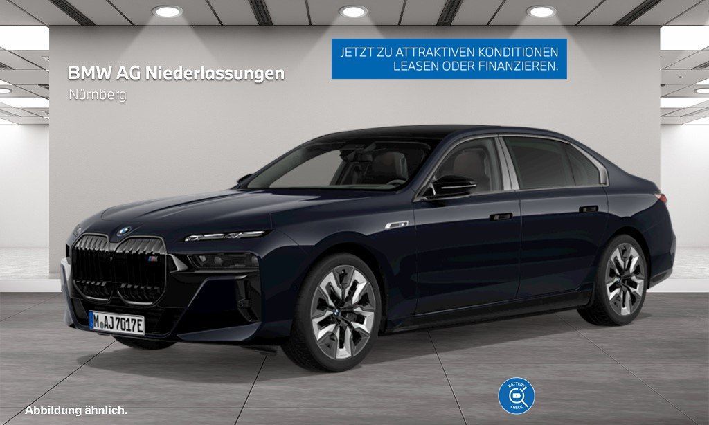 BMW i7 M70 xDrive Limousine M Sport Massage Kamera Leasing