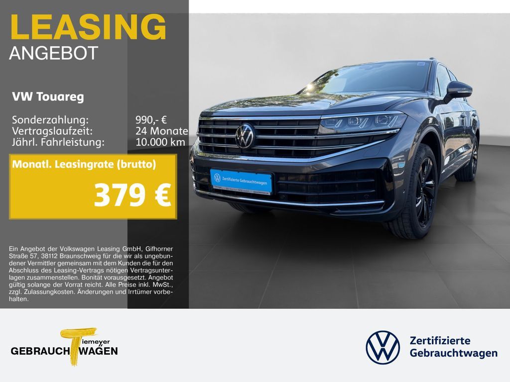 Volkswagen Touareg 3.0 TDI 4M 286PS ELEGANCE LUFTFEDERUNG L Leasing