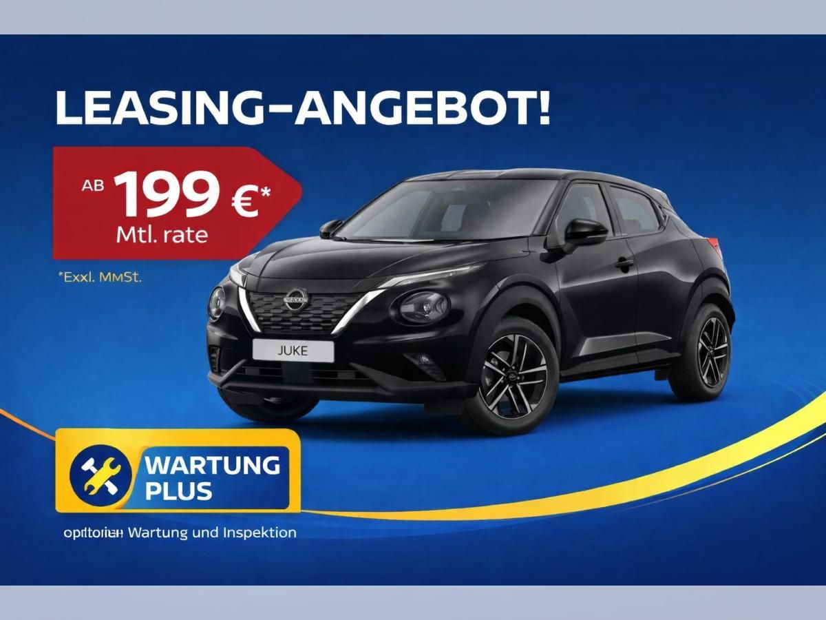 Nissan Juke 1.6 HYBRID 143 PS 4AMT N-CONNECTA Winter II BFS Leasing