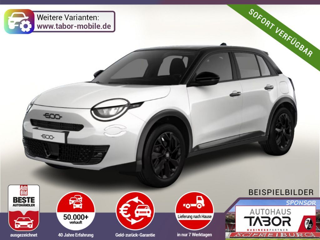 Fiat 600 Street Klimaaut. LED CarP PDC Keyl UVP-37%* Leasing