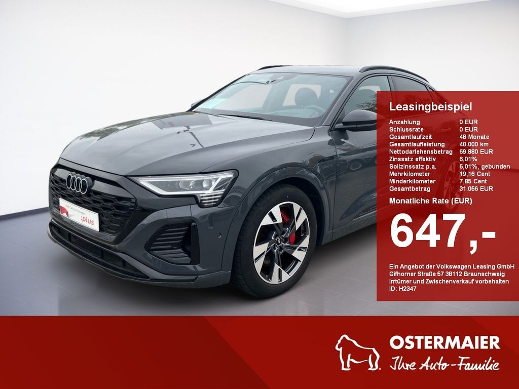 Audi Q8 e-tron Sportback S-LINE 55 QUATTRO ACC.HEAD-U Leasing