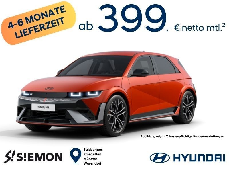 Hyundai IONIQ 5 N 84 kWh 609 PS Allradantrieb Gewerbe Leasing