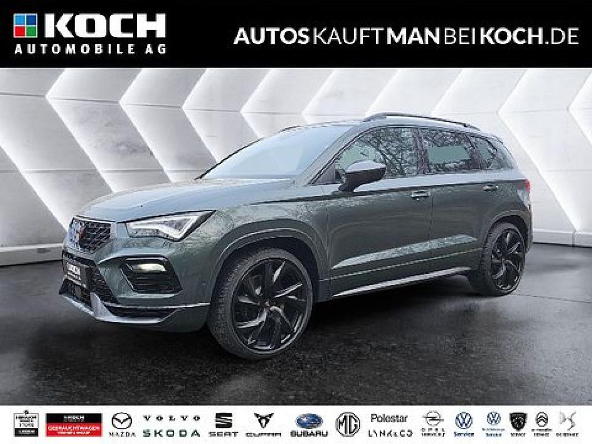 Cupra Ateca KEINE BEREITSTELLUNGSKOSTEN 2.0 TSI DSG 4Drive AHK NAVI SOUND PANO 360 Leasing