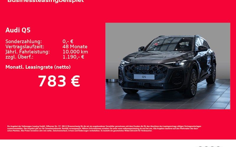Audi Q5 E-hybrid 220kW S Tronic Quattro 5dr Kauf