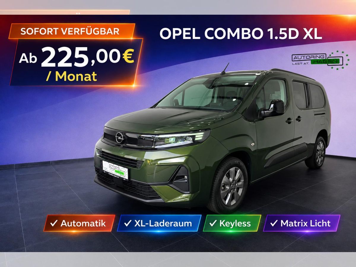 Opel Combo 1.5 D Edition Automatik XL 5-Sitze|Navi|Kamera|Matrix Leasing
